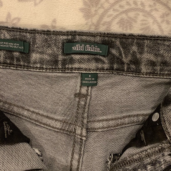 Wild Fable Grey-Washed Ripped Jeans - Picture 3 of 3